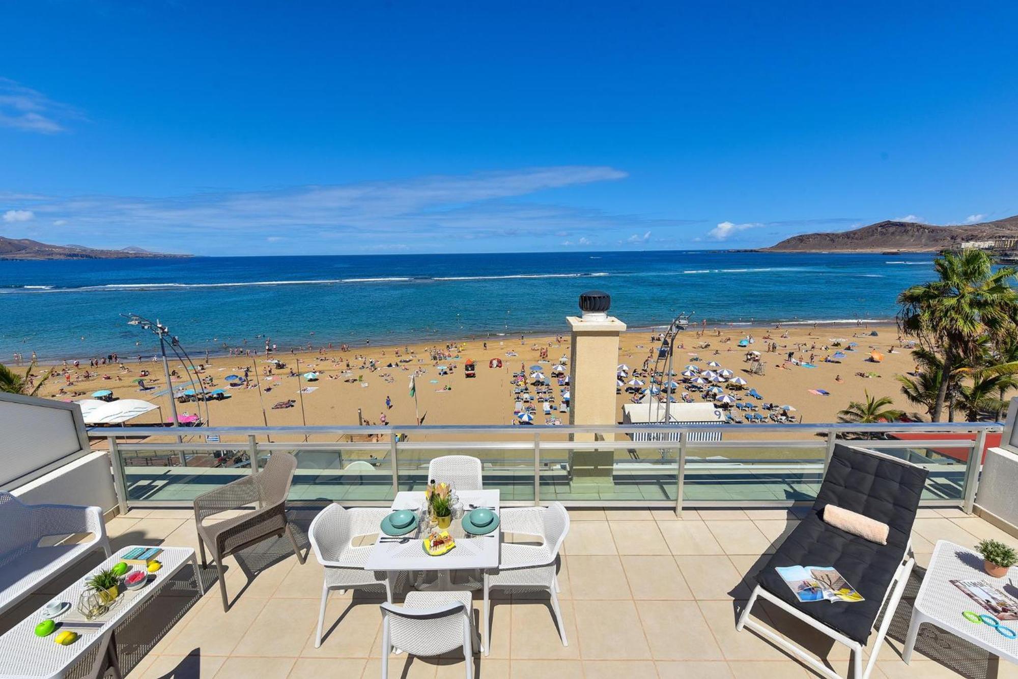 Apartment Over The Sea Las Canteras Mc ラスパルマス・デ・グランカナリア エクステリア 写真