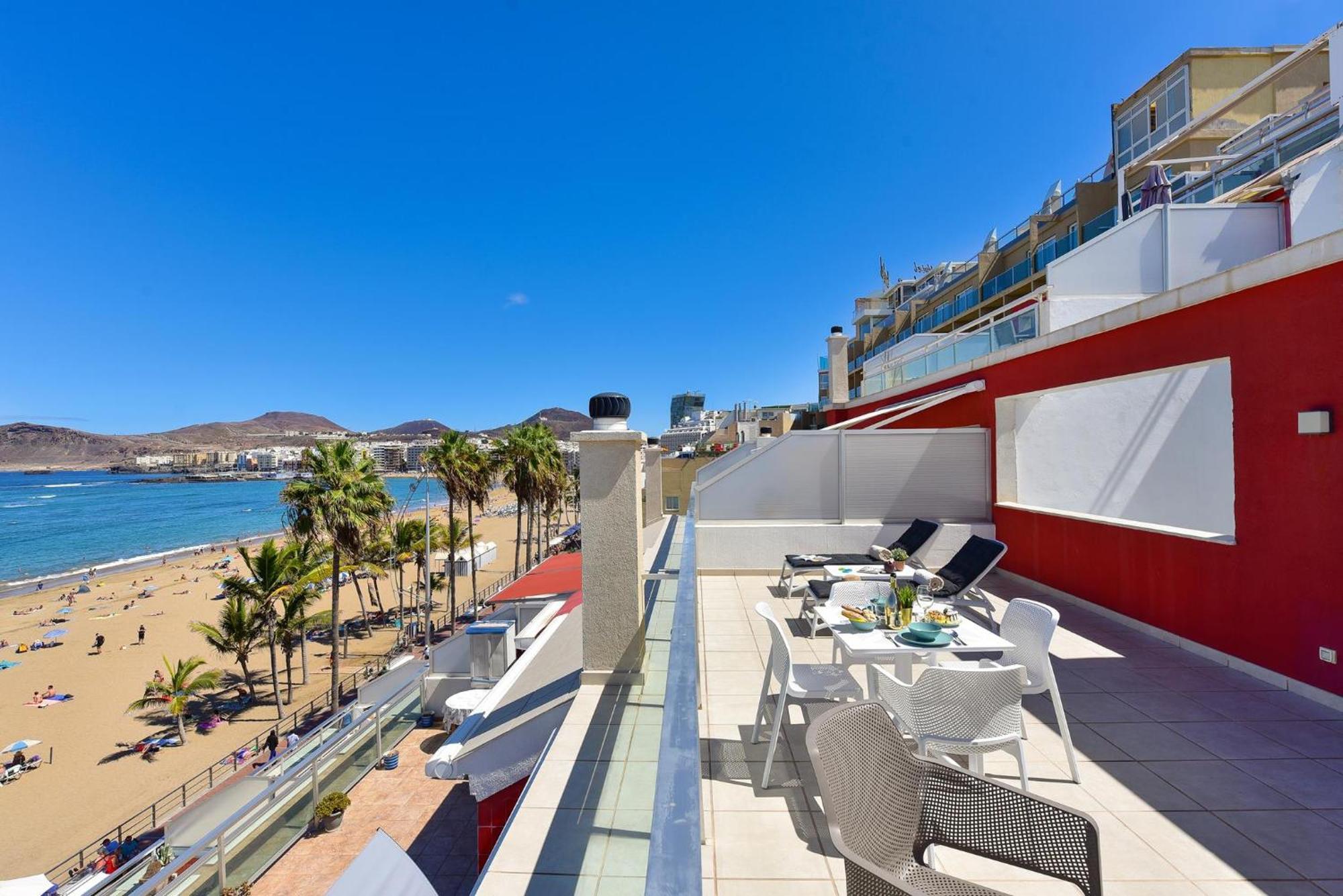 Apartment Over The Sea Las Canteras Mc ラスパルマス・デ・グランカナリア エクステリア 写真