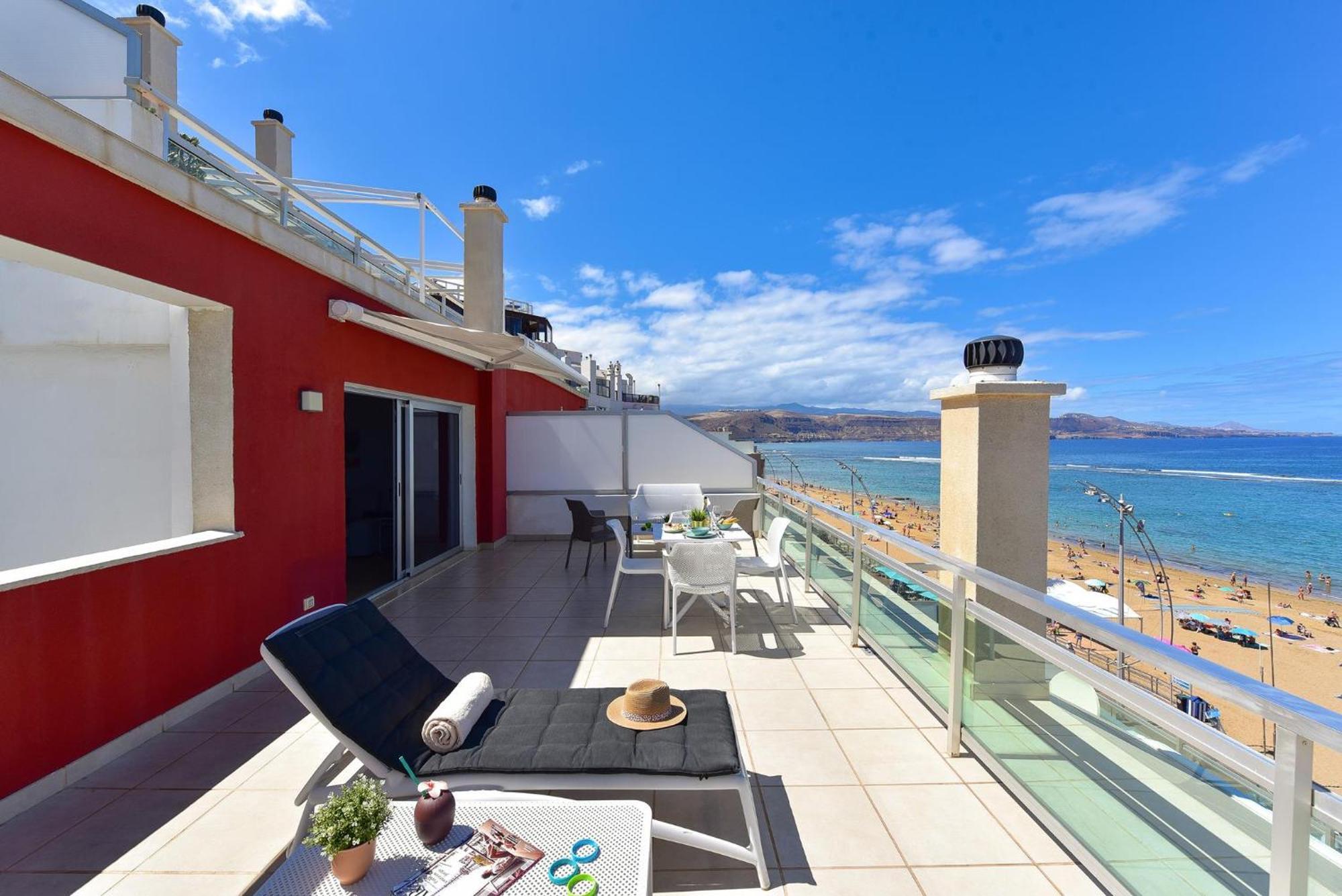 Apartment Over The Sea Las Canteras Mc ラスパルマス・デ・グランカナリア エクステリア 写真