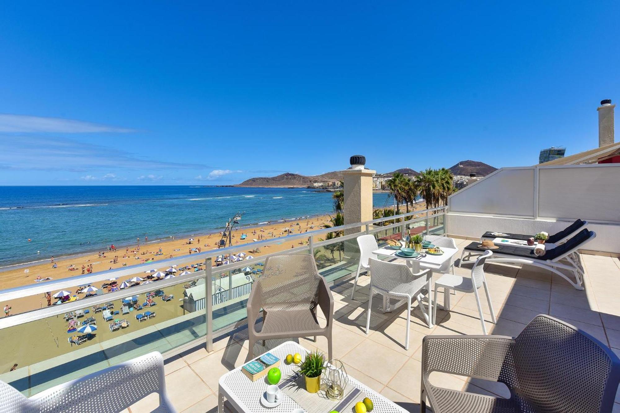 Apartment Over The Sea Las Canteras Mc ラスパルマス・デ・グランカナリア エクステリア 写真